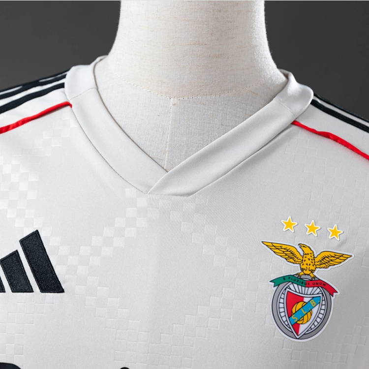 Benfica 25/26 Beige Away Jersey – Replica Football Soccer Shirt