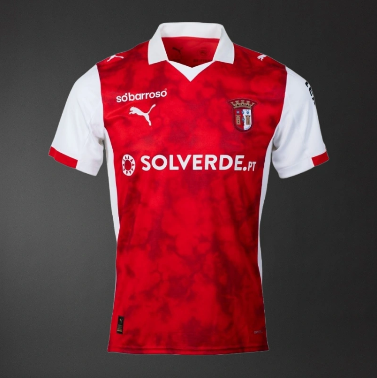Braga 25/26 Home Jersey – Replica Football Soccer Shirt