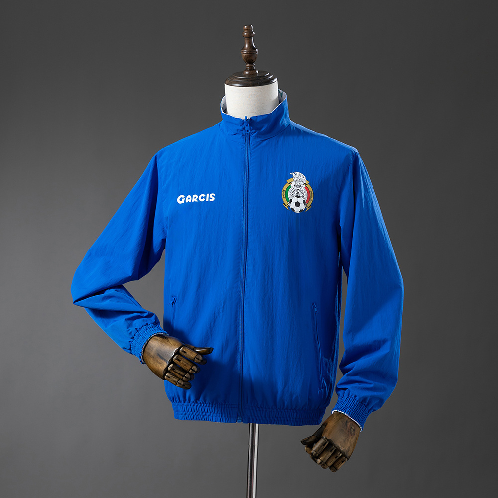 Mexico 1999 Retro Reversible Anthem Jacket Windbreaker – Replica Football Soccer Outfit – Size S–2XL