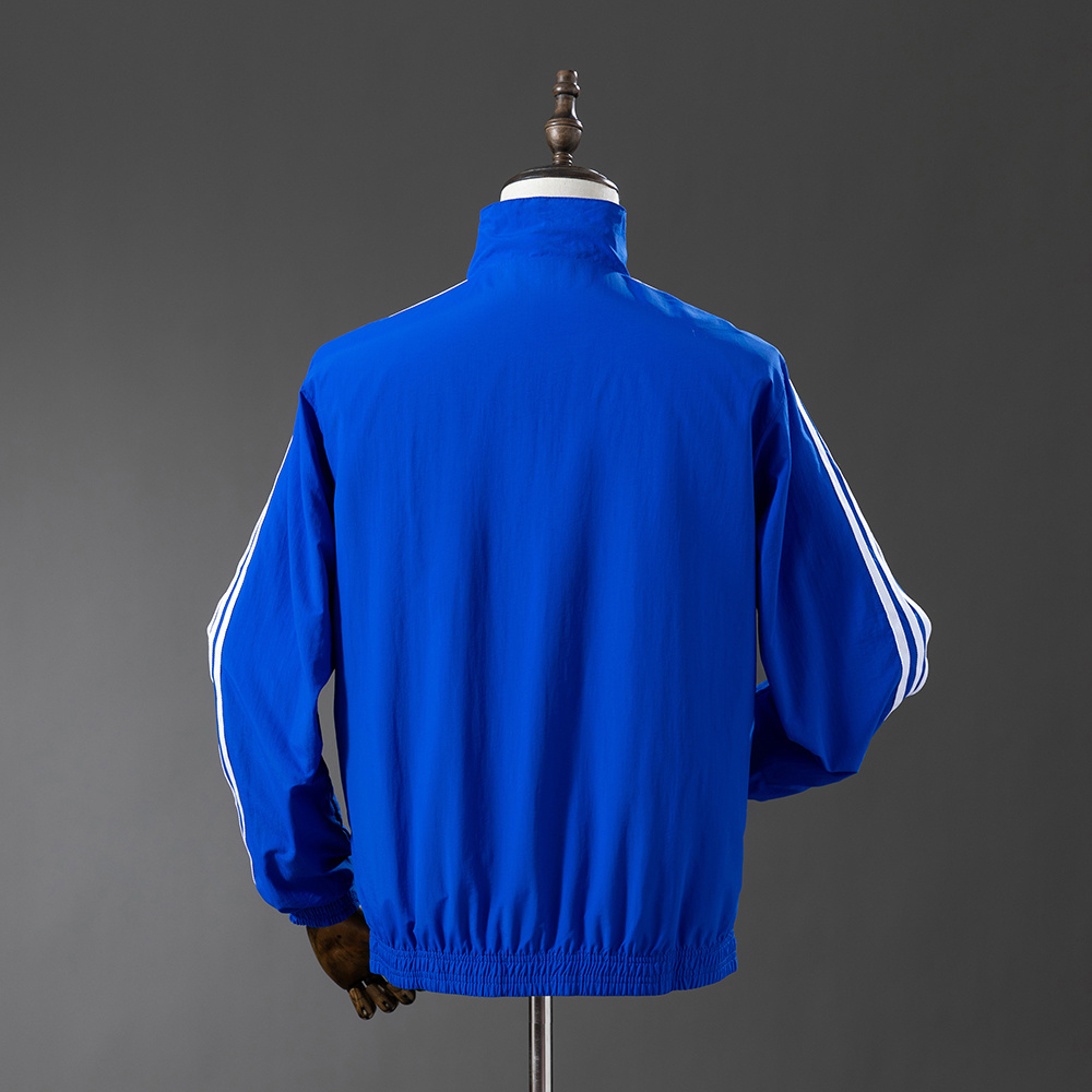 Italy 25/26 Reversible Anthem Jacket Windbreaker – Replica Football Soccer Outfit – Size S–2XL