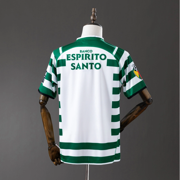 Sporting CP 03/04 Home Retro Jersey – Replica Football Soccer Shirt