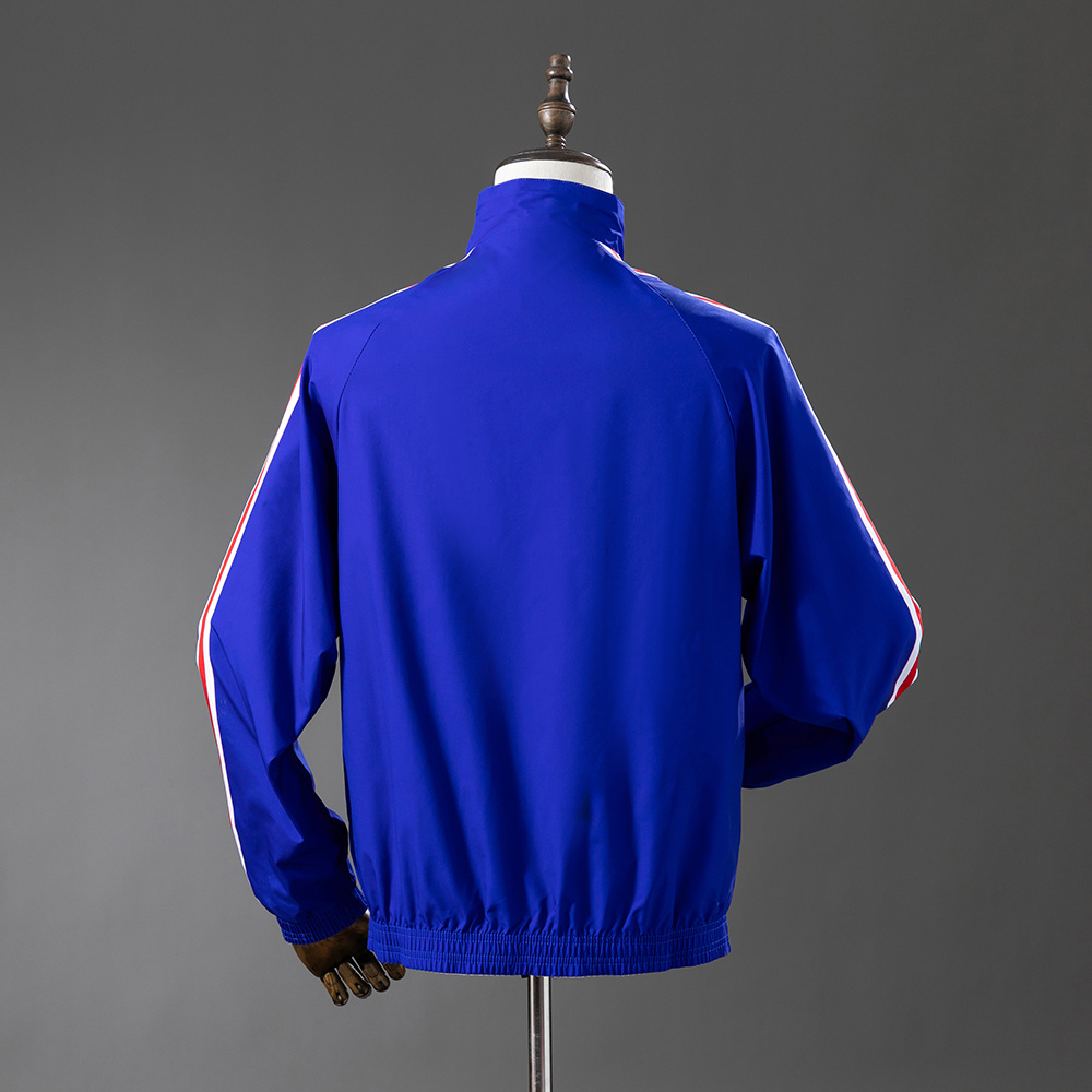 France 1998 Retro Reversible Anthem Jacket Windbreaker – Replica Football Soccer Outfit