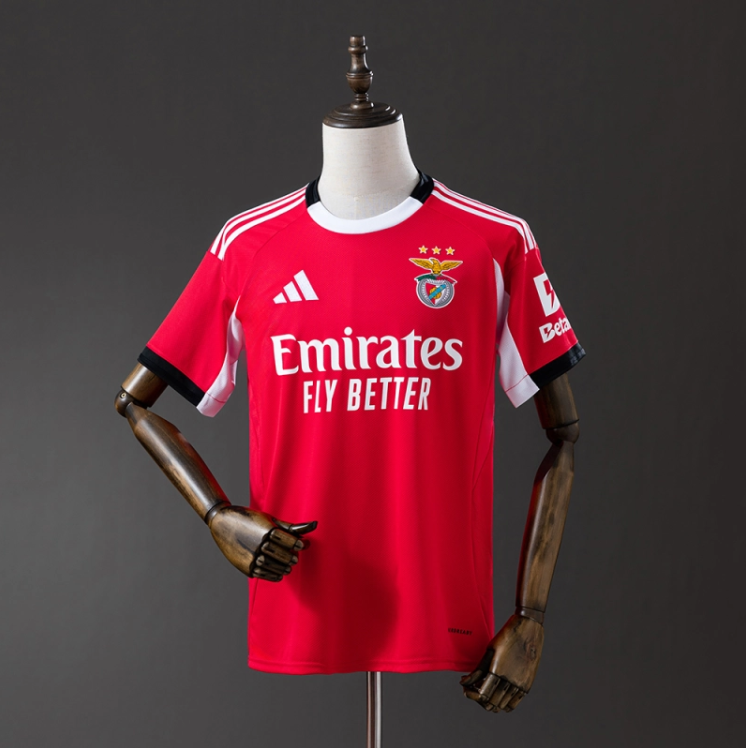 Benfica 25/26 Home Jersey – Replica Football Soccer Shirt