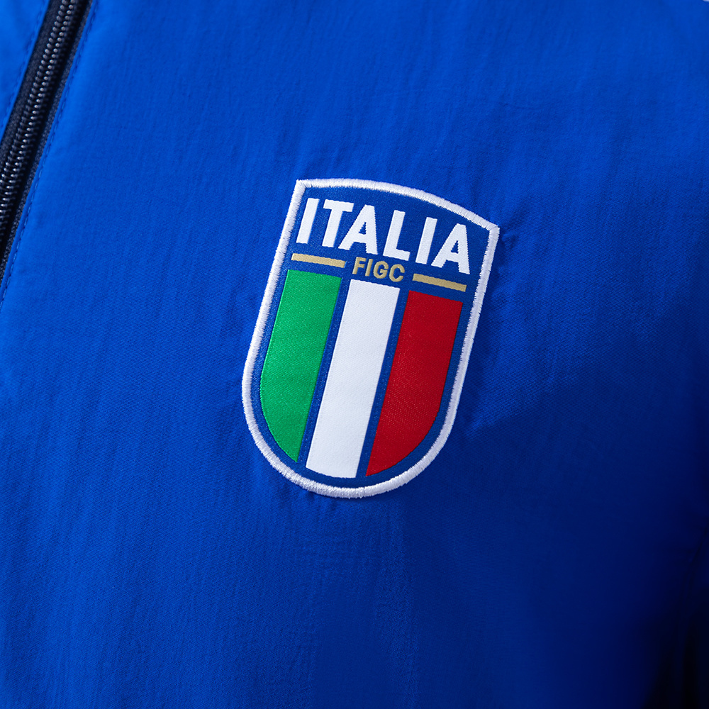 Italy 25/26 Reversible Anthem Jacket Windbreaker – Replica Football Soccer Outfit – Size S–2XL