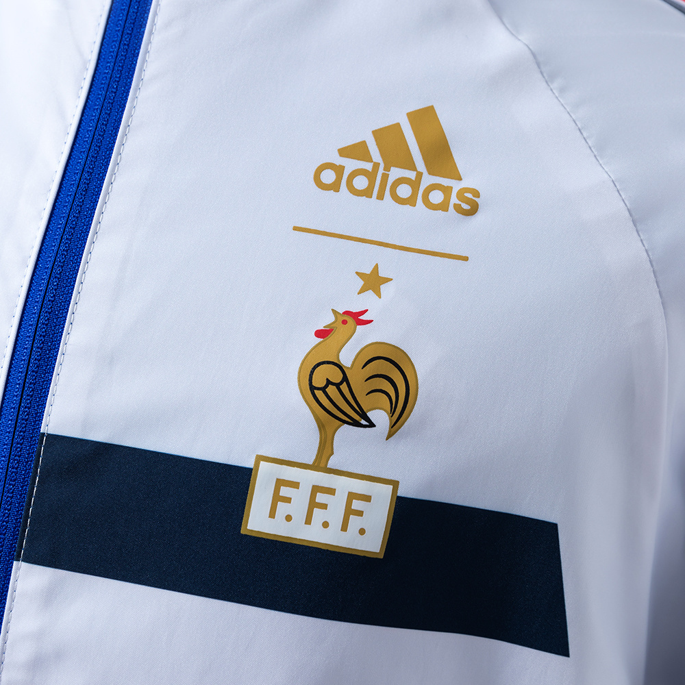 France 1998 Retro Reversible Anthem Jacket Windbreaker – Replica Football Soccer Outfit