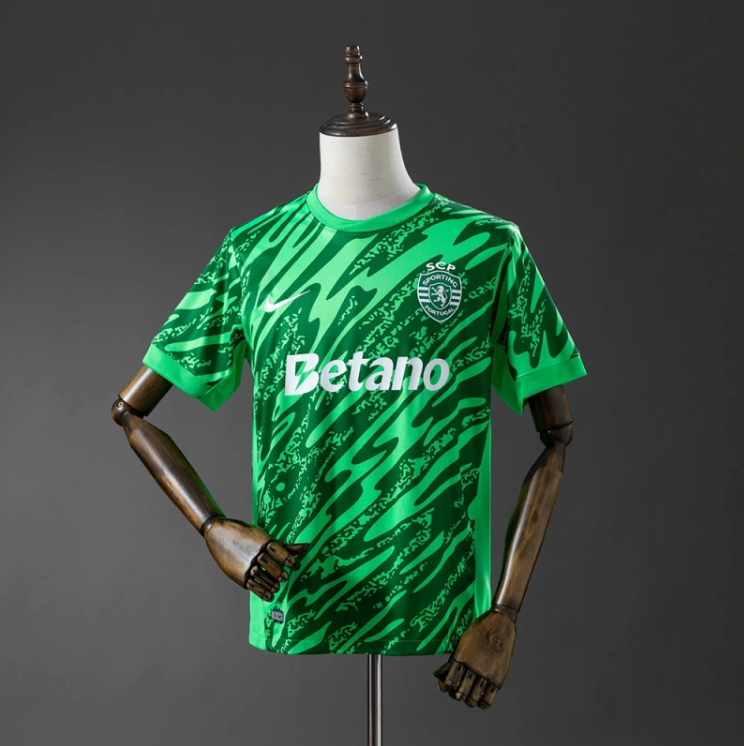 Sporting CP 25/26 Green Goalkeeper Jersey – Replica Football Soccer Shirt