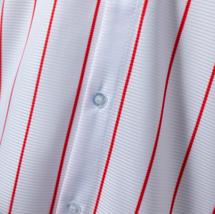 Benfica 25/26 US Pack Full-Button Baseball Jersey White – Replica Football Soccer Shirt