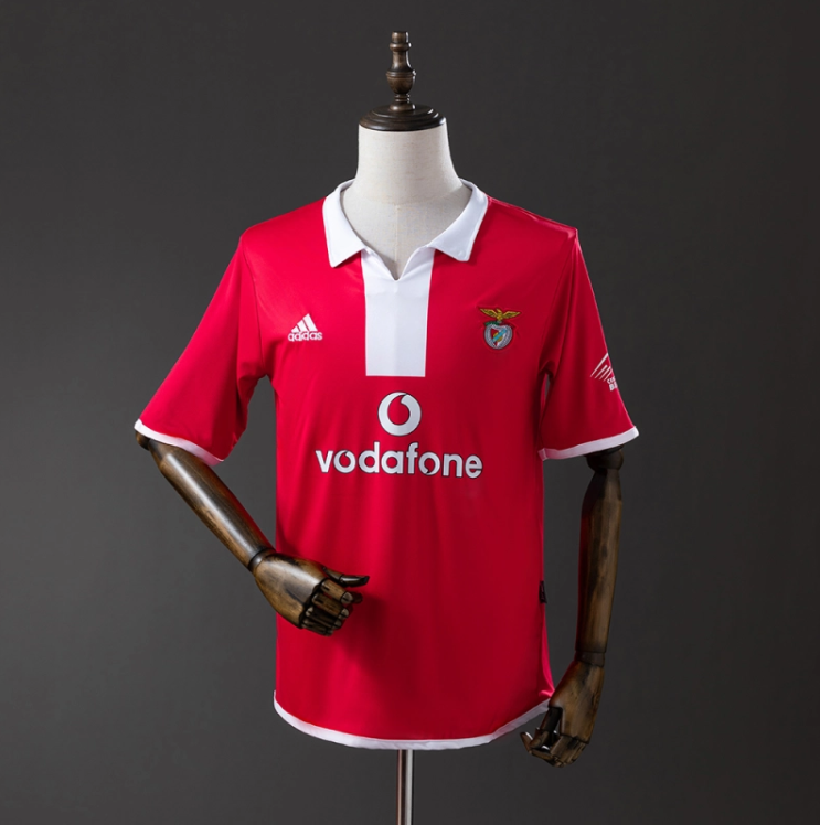 Benfica 04/05 Home Retro Jersey – Replica Football Soccer Shirt