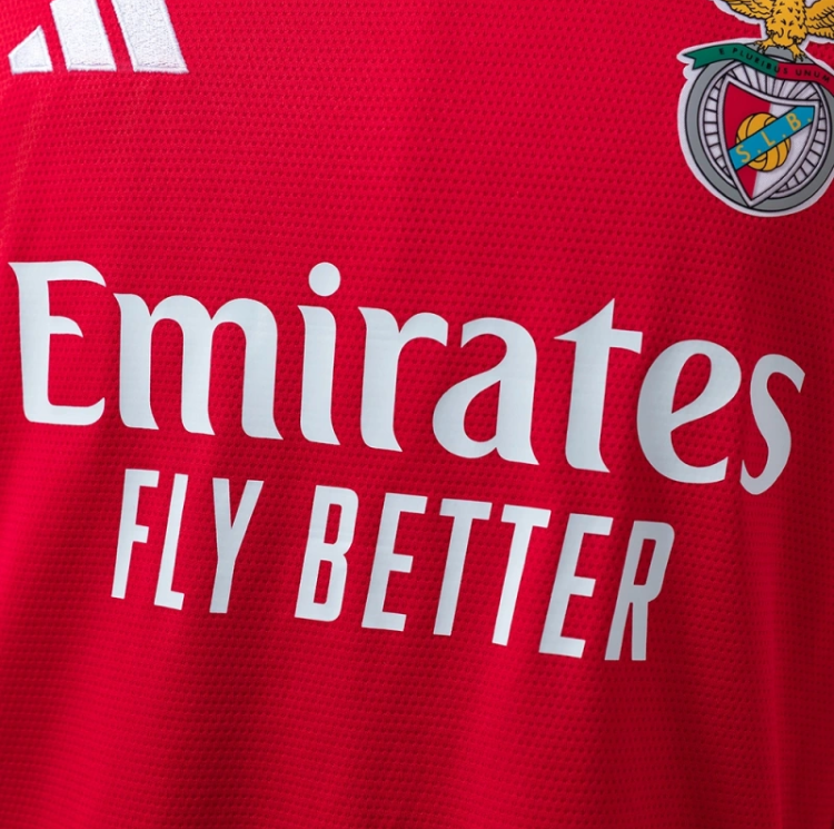 Benfica 25/26 Home Long Sleeve Jersey – Replica Football Soccer Shirt