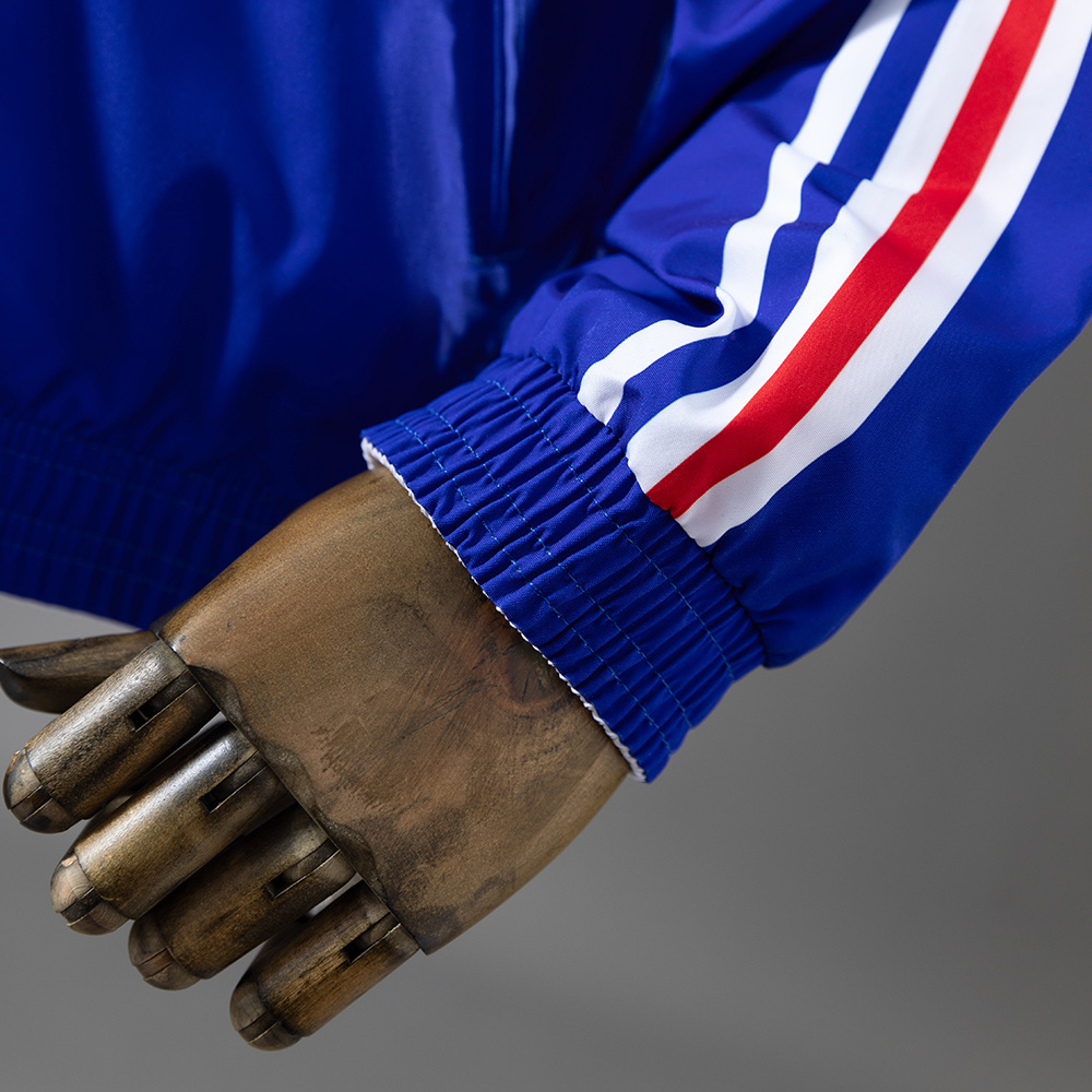 France 1998 Retro Reversible Anthem Jacket Windbreaker – Replica Football Soccer Outfit
