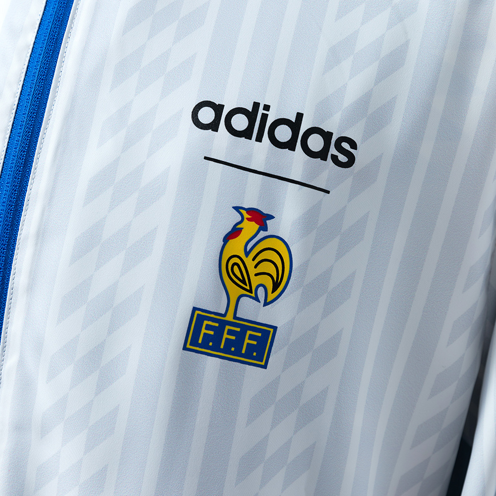 France 1994 Retro Reversible Anthem Jacket Windbreaker – Replica Football Soccer Outfit