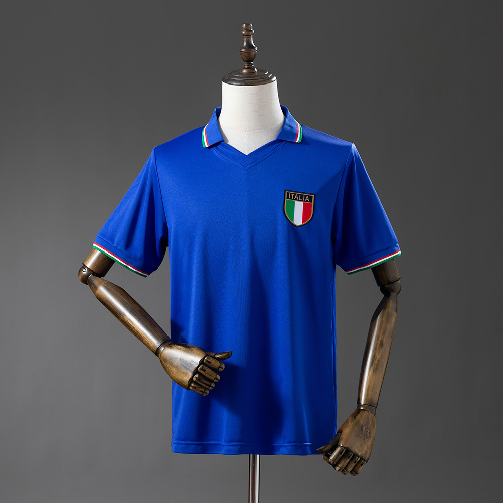 Italy 1982 Home Retro Jersey – Replica Football Soccer Shirt – S–XXL