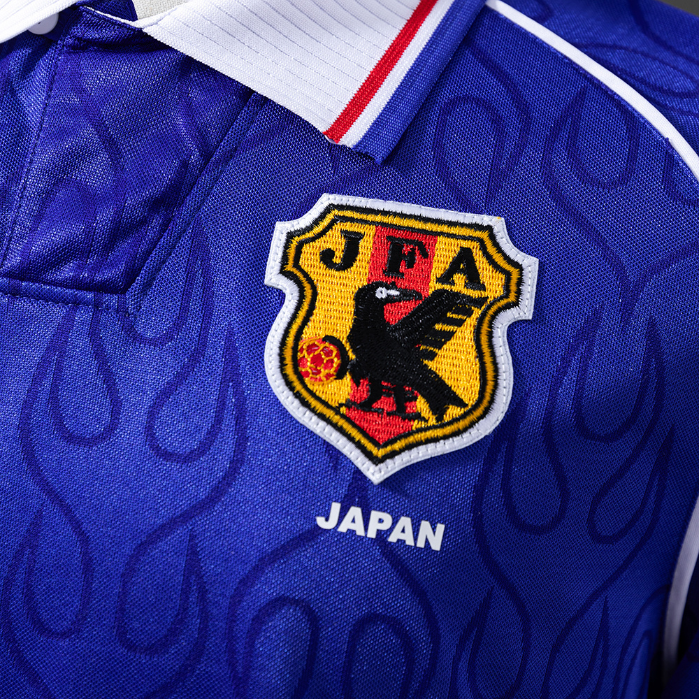 Japan 1998 Home Retro Jersey – Vintage Replica Football Soccer Shirt – S–XXL