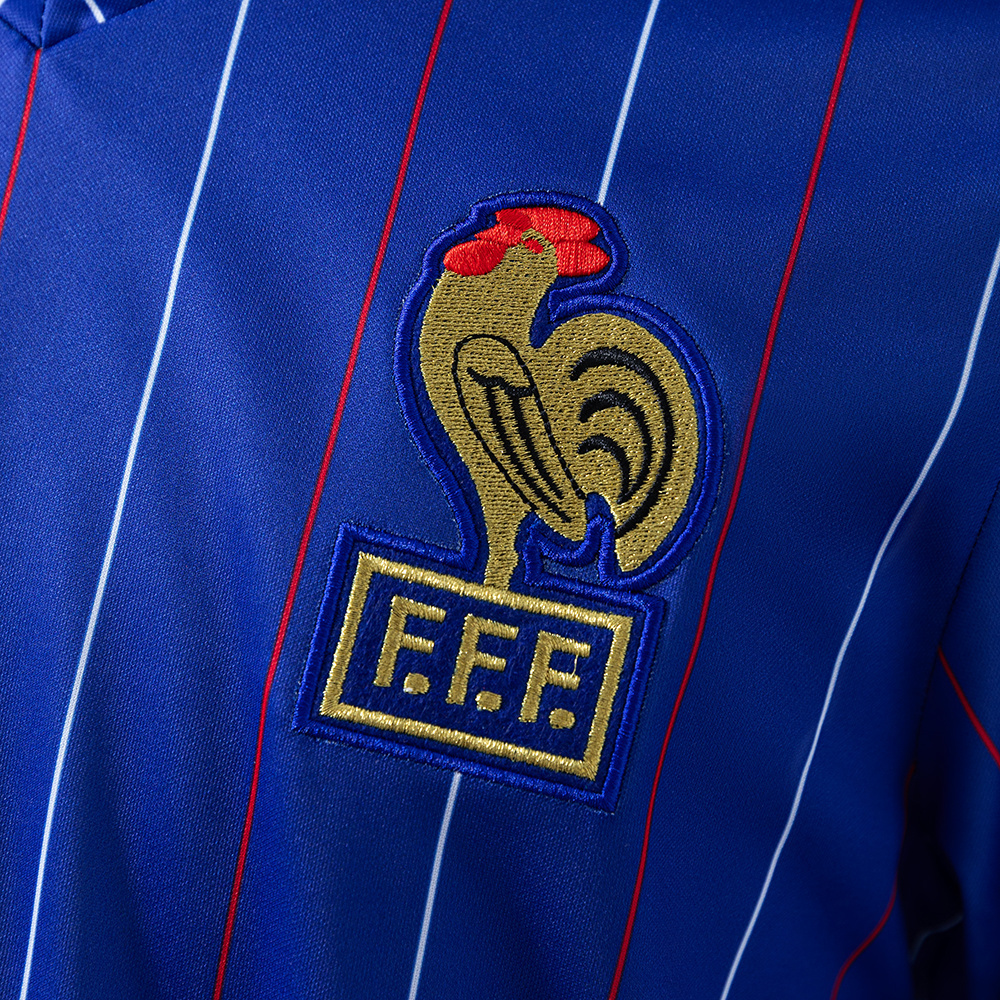 France 1982 Home Retro Jersey – Replica Football Soccer Shirt – S–XXL