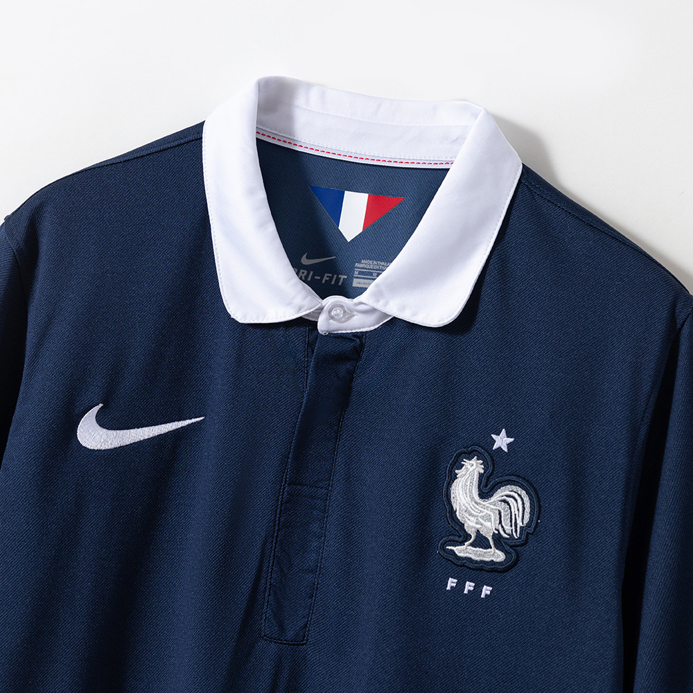 France 2014 Home Retro Jersey – Replica Football Soccer Shirt – S–4XL