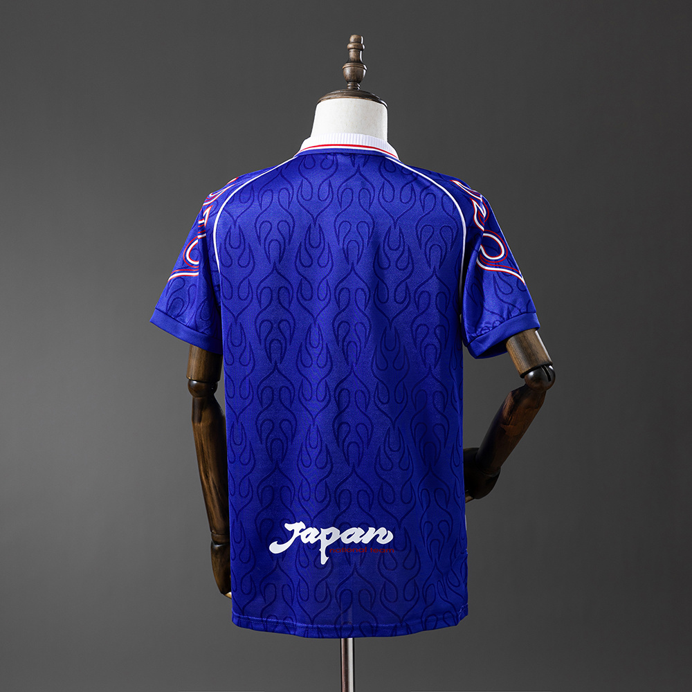Japan 1998 Home Retro Jersey – Vintage Replica Football Soccer Shirt – S–XXL