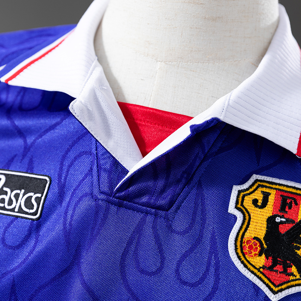 Japan 1998 Home Retro Jersey – Vintage Replica Football Soccer Shirt – S–XXL