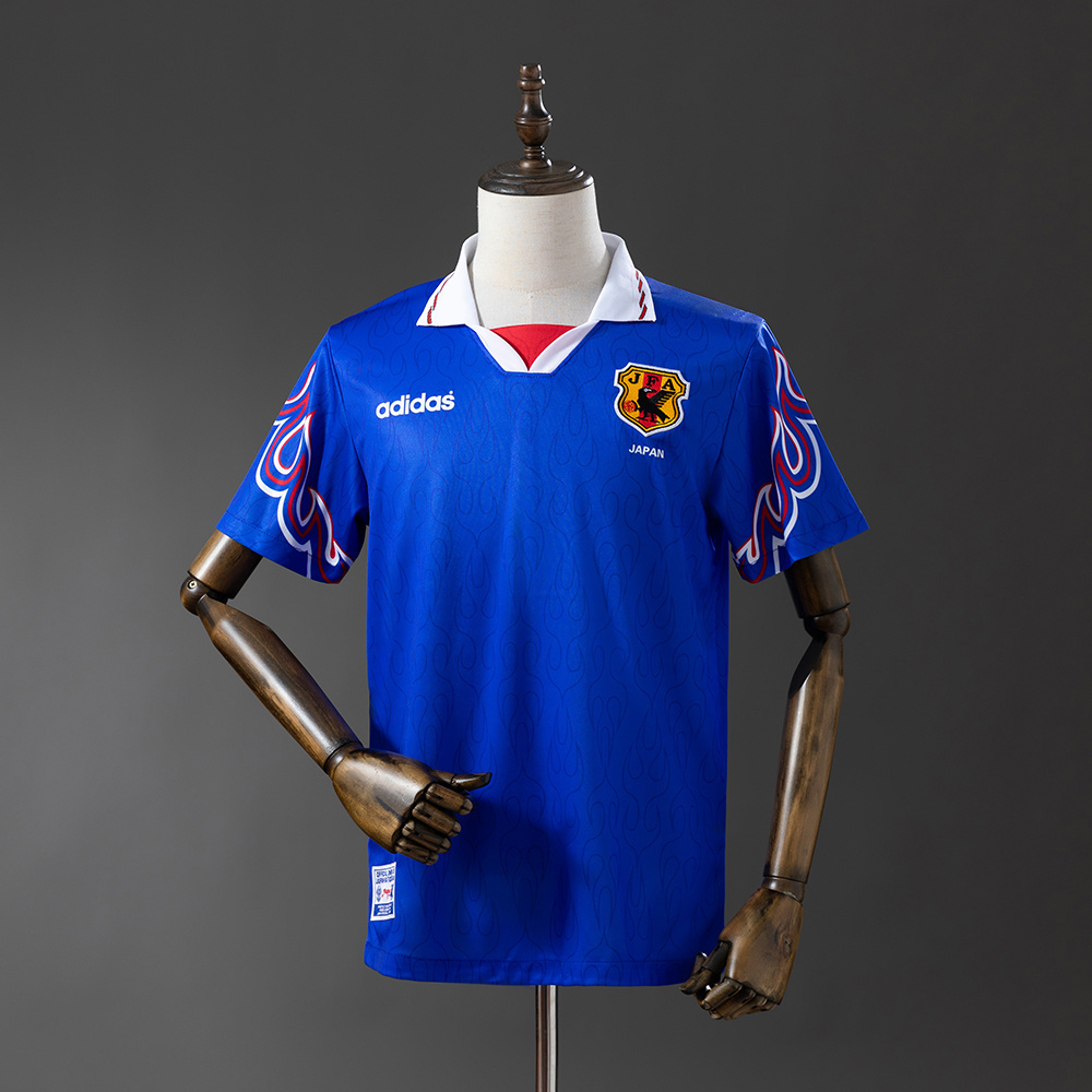 Japan 1996 Home Retro Jersey – Vintage Replica Football Soccer Shirt – S–XXL