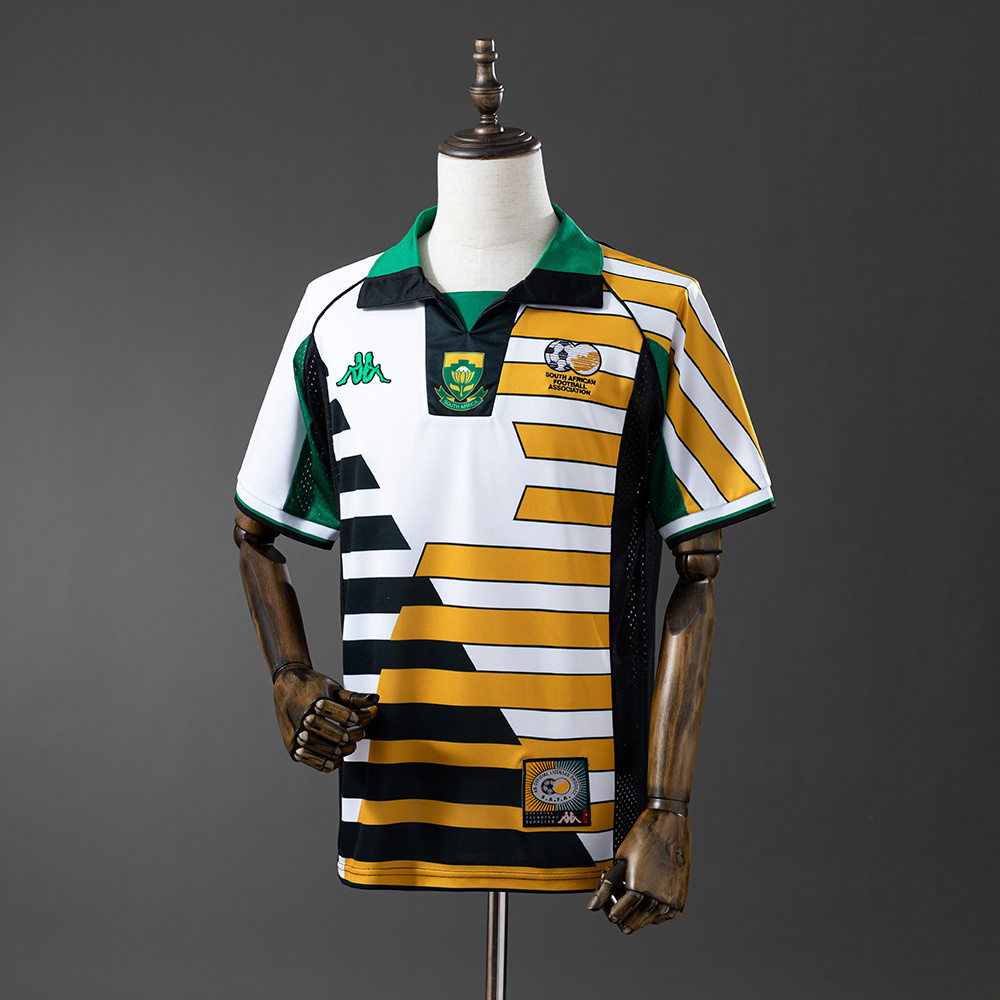 South Africa 1998 Home Retro Jersey – Vintage Replica Football Soccer Shirt – S–XXL