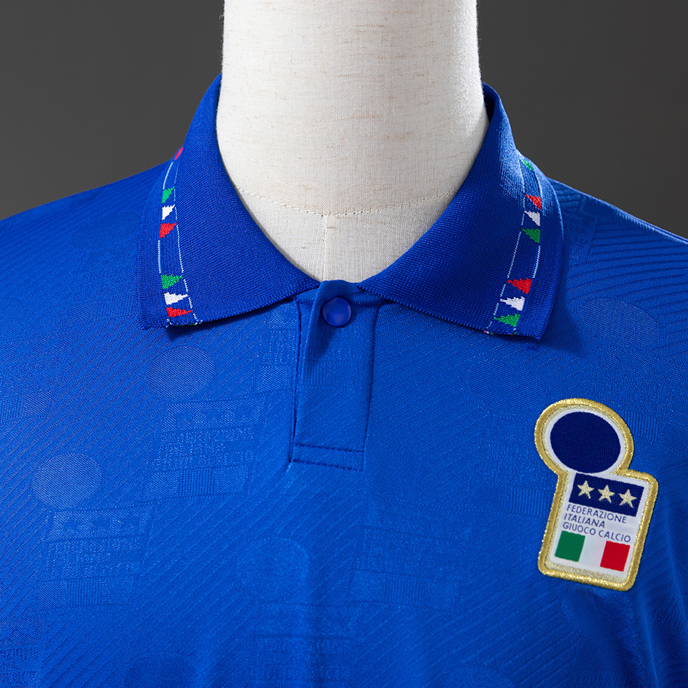 Italy 1994 Home Long Sleeve Retro Jersey – Replica Football Soccer Shirt – S–XXL