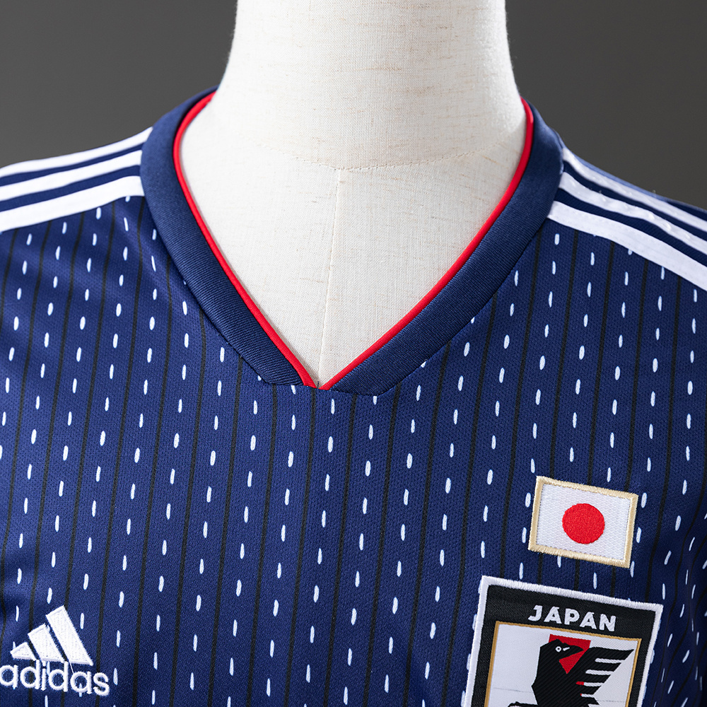 Japan 2018 Home Retro Jersey – Vintage Replica Football Soccer Shirt – S–XXL