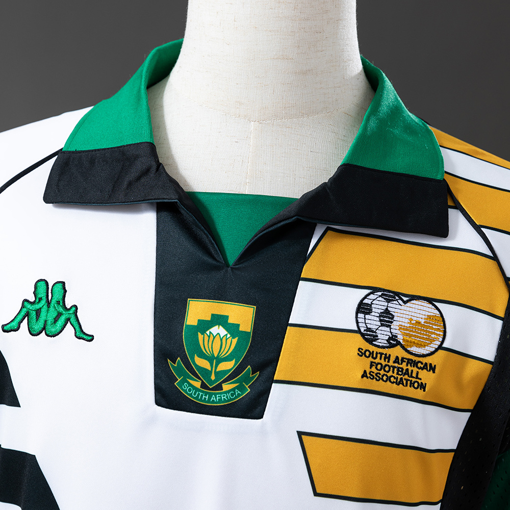 South Africa 1998 Home Retro Jersey – Vintage Replica Football Soccer Shirt – S–XXL