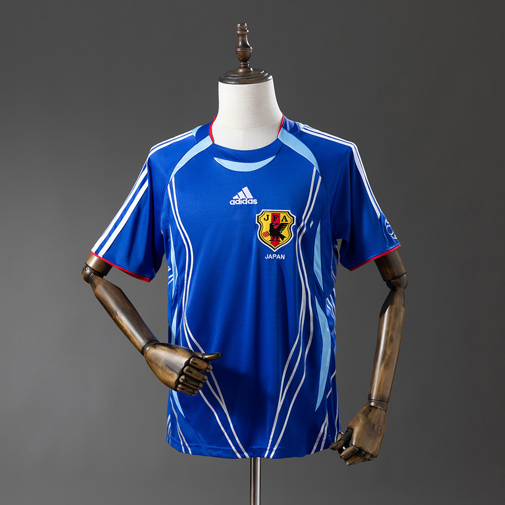 Japan 2006 Home Retro Jersey – Vintage Replica Football Soccer Shirt – S–XXL