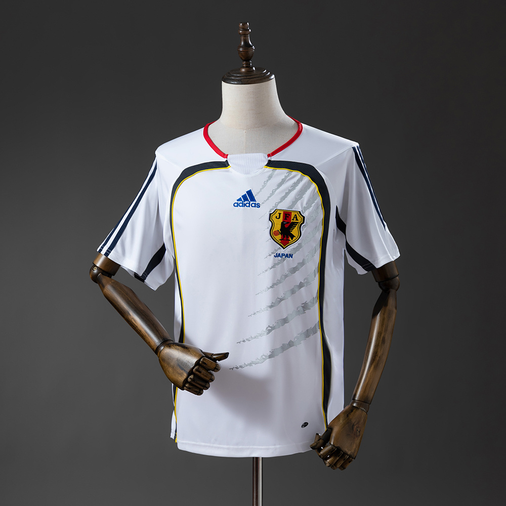 Japan 2006 Away Retro Jersey – Vintage Replica Football Soccer Shirt – S–XXL