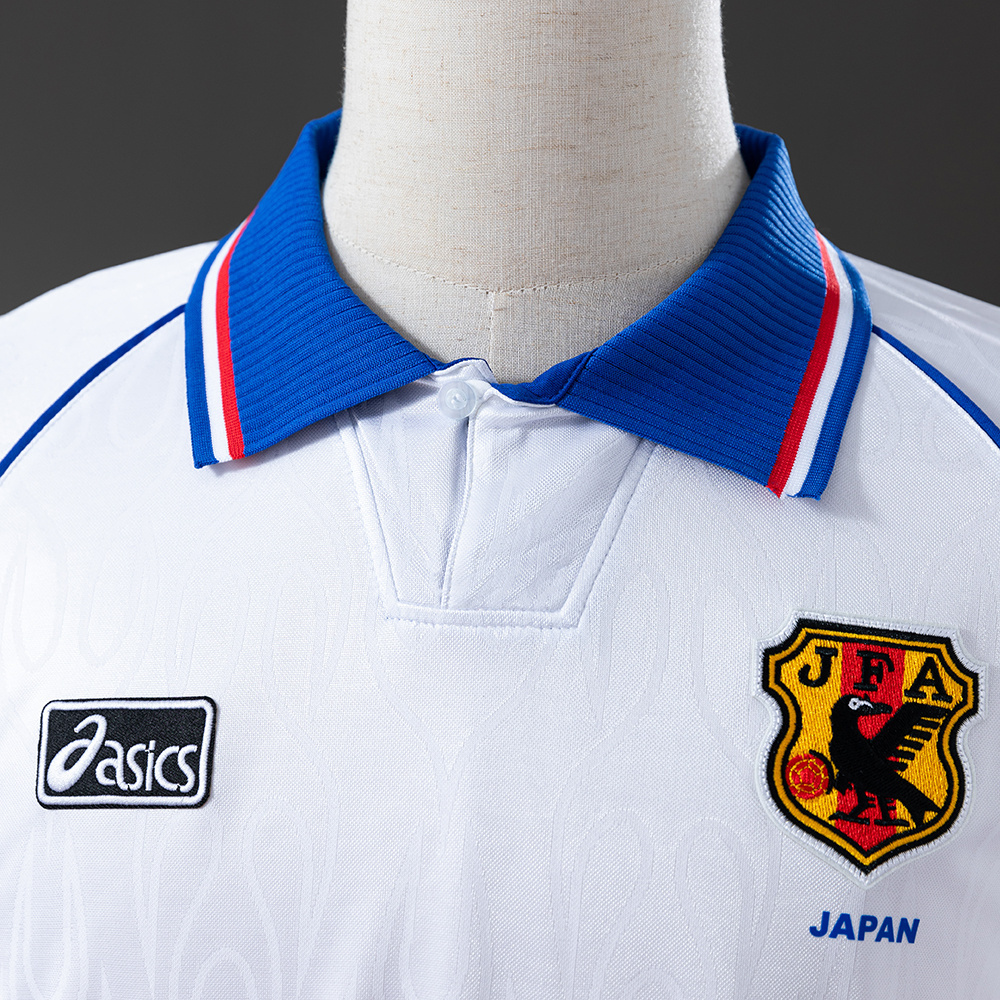 Japan 1998 Away Long Sleeve Retro Jersey – Vintage Replica Football Soccer Shirt – S–XXL
