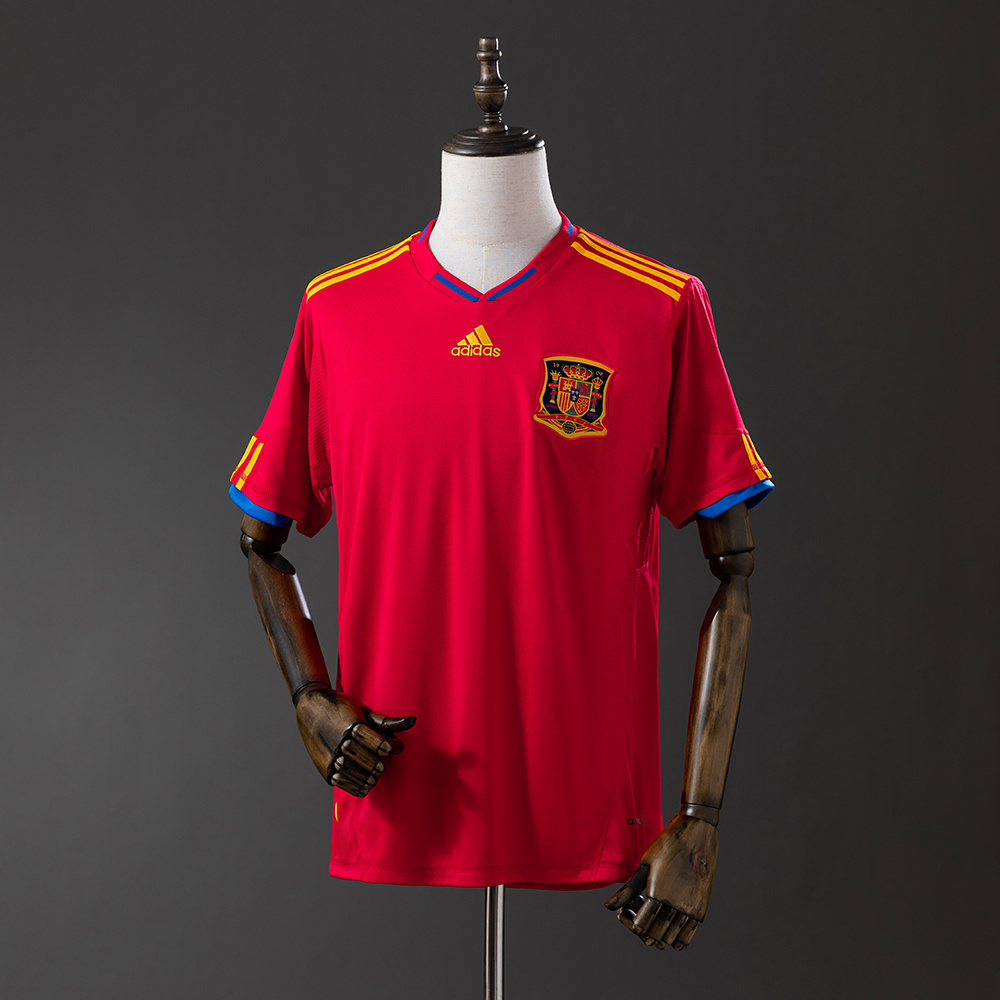 Spain 2011 Home Retro Jersey – Replica Football Soccer Shirt – S–XXL