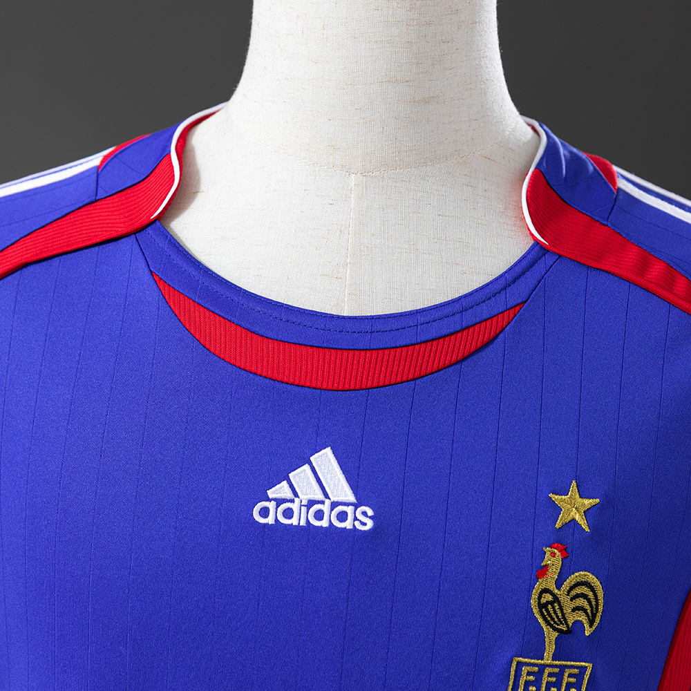 France 2006 Home Retro Jersey – Replica Football Soccer Shirt – S–XXL