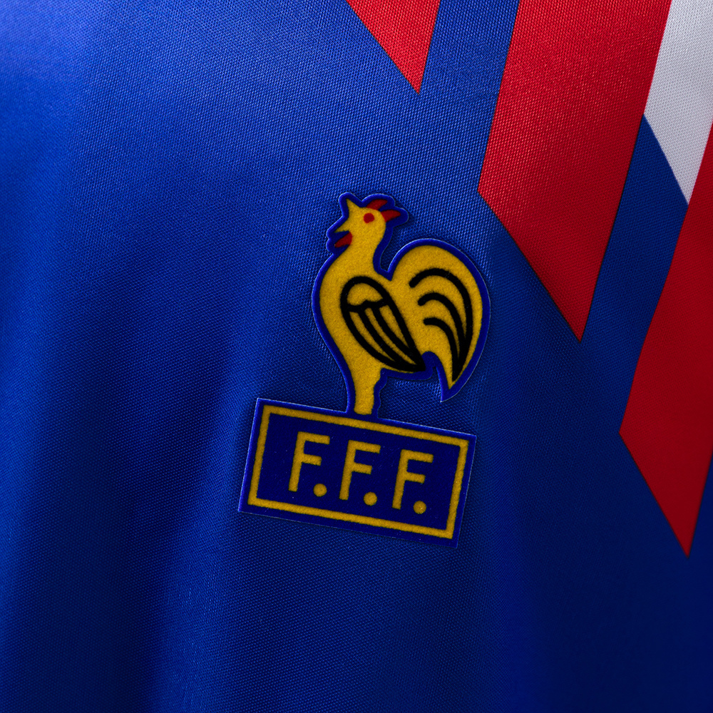 France 1990 Home Retro Jersey – Replica Football Soccer Shirt – S–XXL