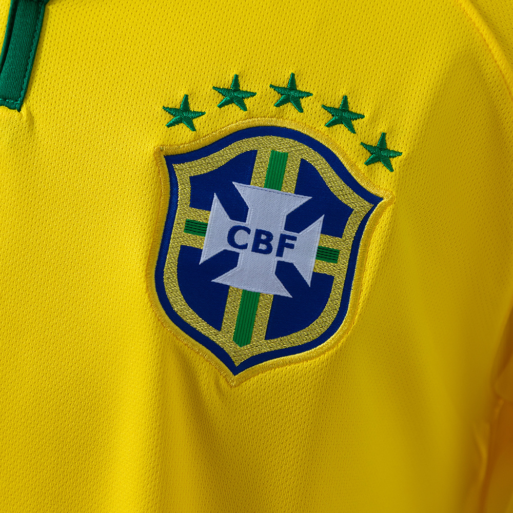 Brazil 2014 Home Retro Jersey – Replica Football Soccer Shirt – S–XXL