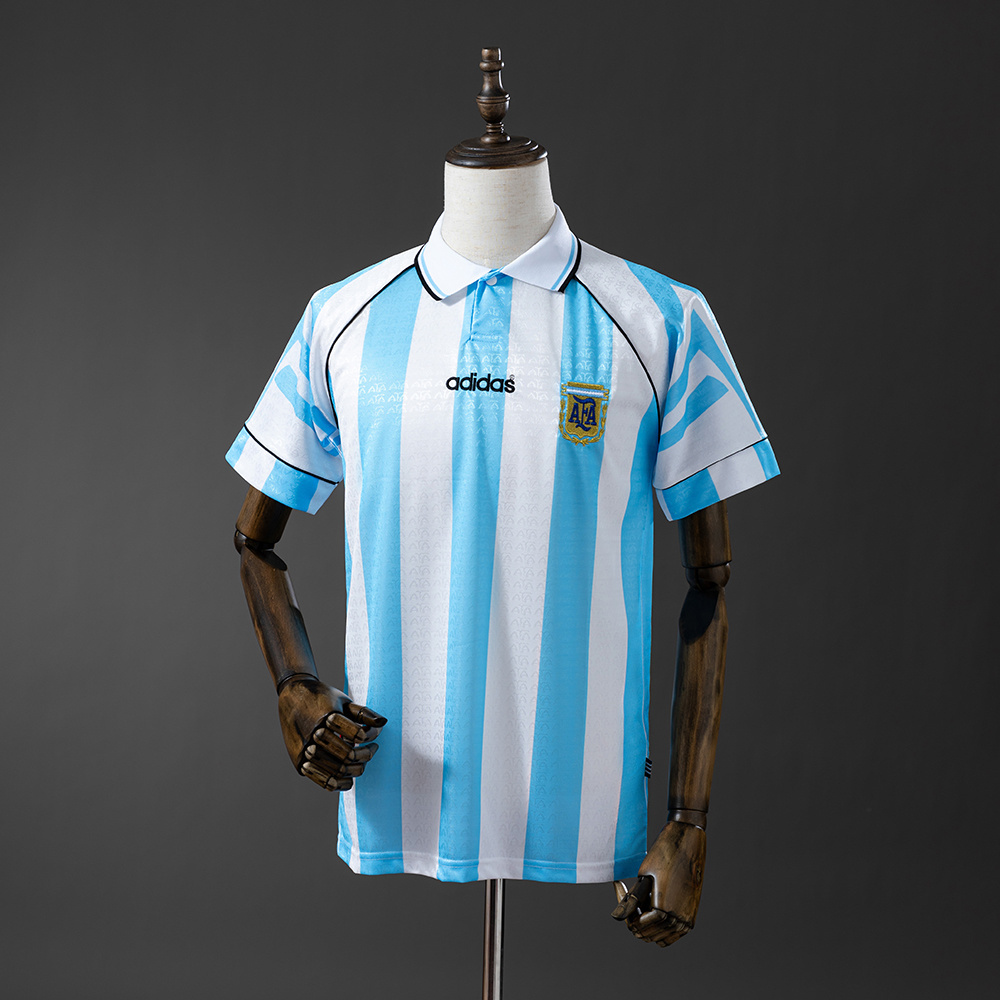 Argentina 1996/97 Home Retro Jersey – Replica Football Soccer Shirt – S–XXL