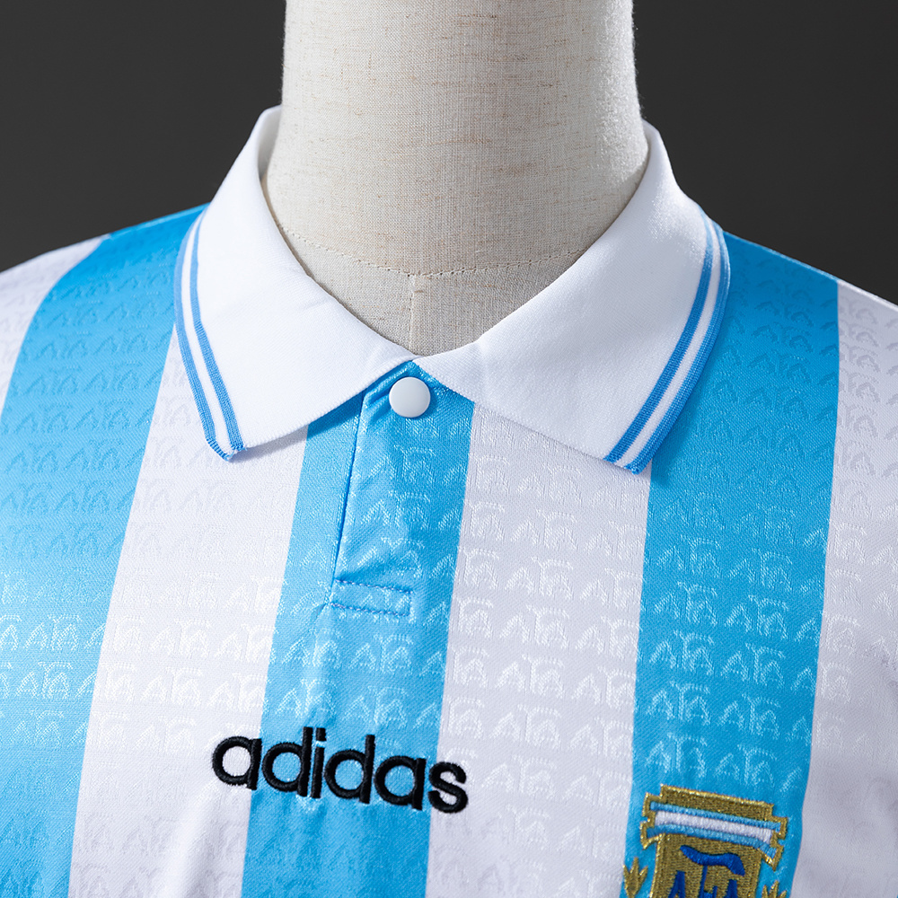 Argentina 1994 Home Retro Jersey – Replica Football Soccer Shirt – S–XXL