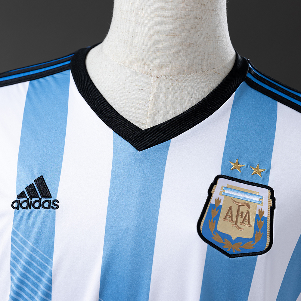 Argentina 2014 Home Retro Jersey – Replica Football Soccer Shirt – S–XXL