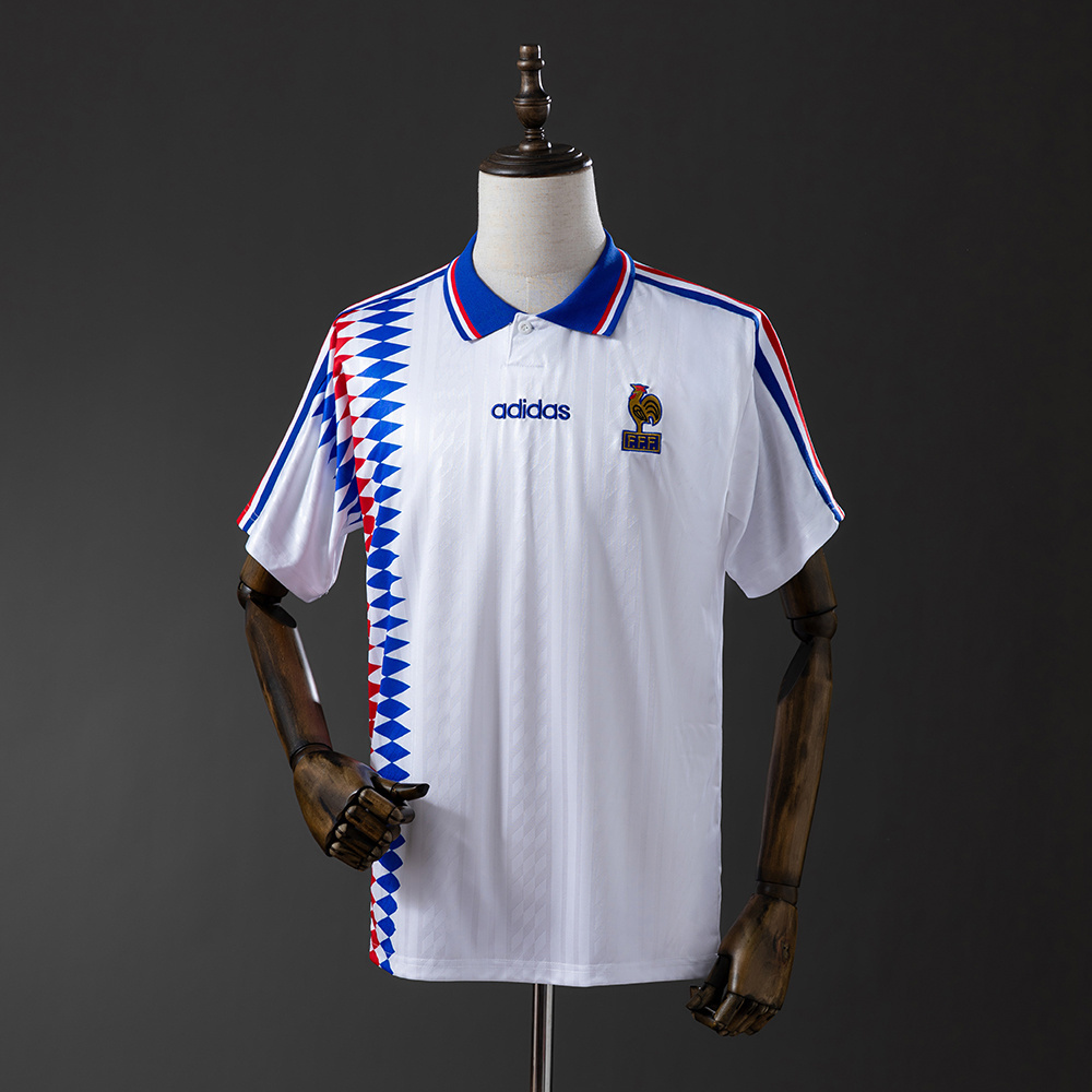 France 1994 Away Retro Jersey – Replica Football Soccer Shirt – S–XXL