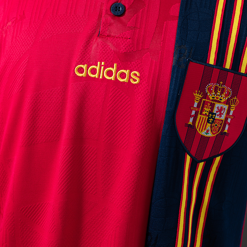 Spain 1986 Home Retro Jersey – Replica Football Soccer Shirt – S–4XL