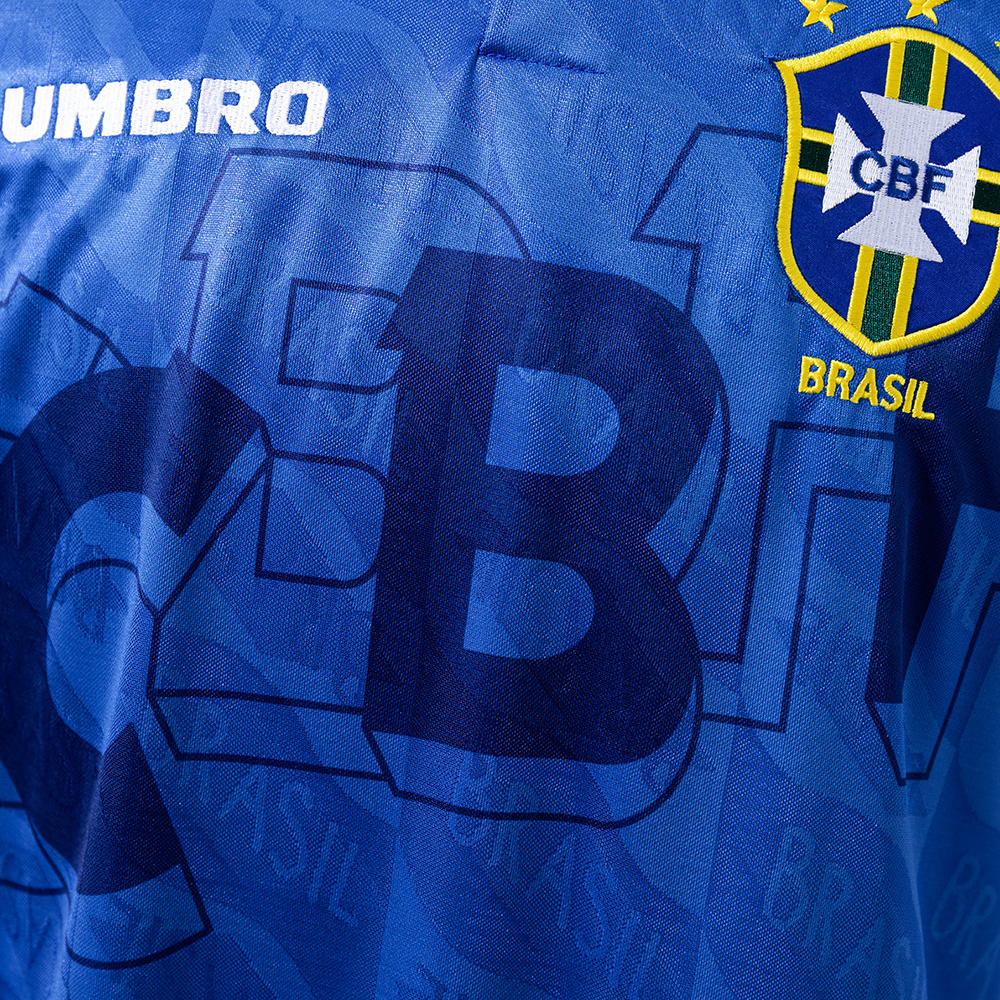 Brazil 1991/93 Away Retro Jersey – Replica Football Soccer Shirt – S–XXL