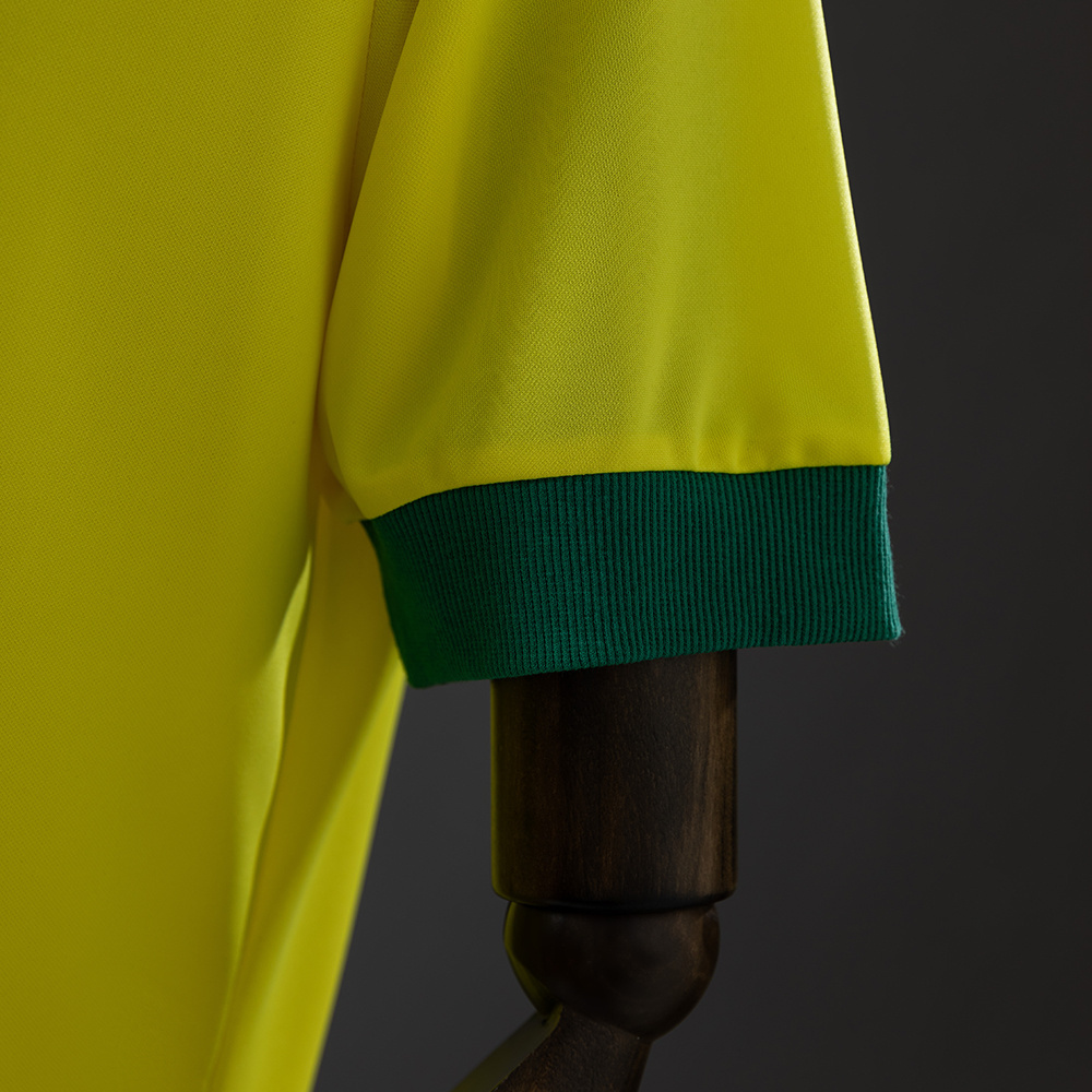 Brazil 1958 Home Retro Jersey – Replica Football Soccer Shirt – S–XXL