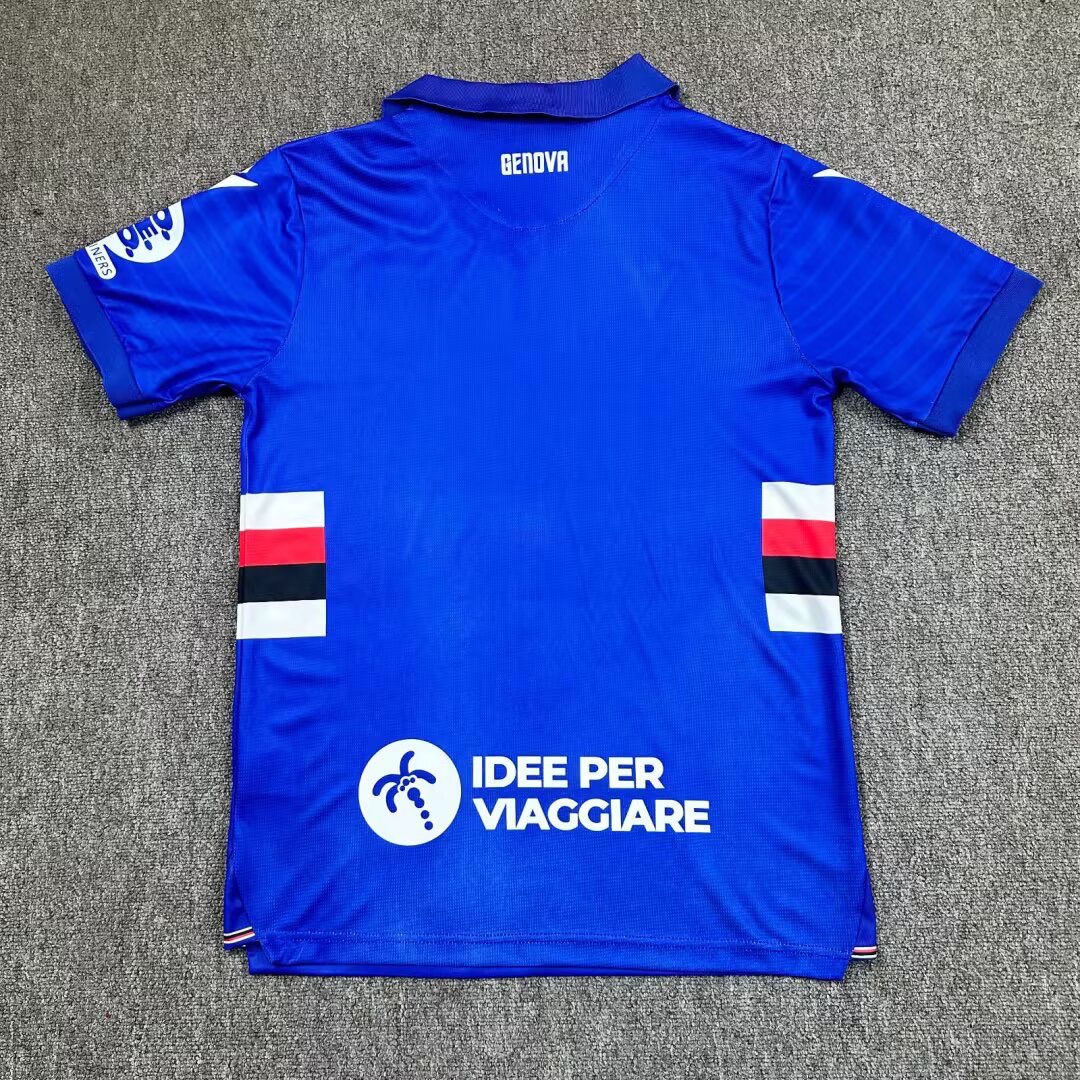 Sampdoria 2025/2026 Home Jersey – Replica Football Soccer Shirt – S–2XL