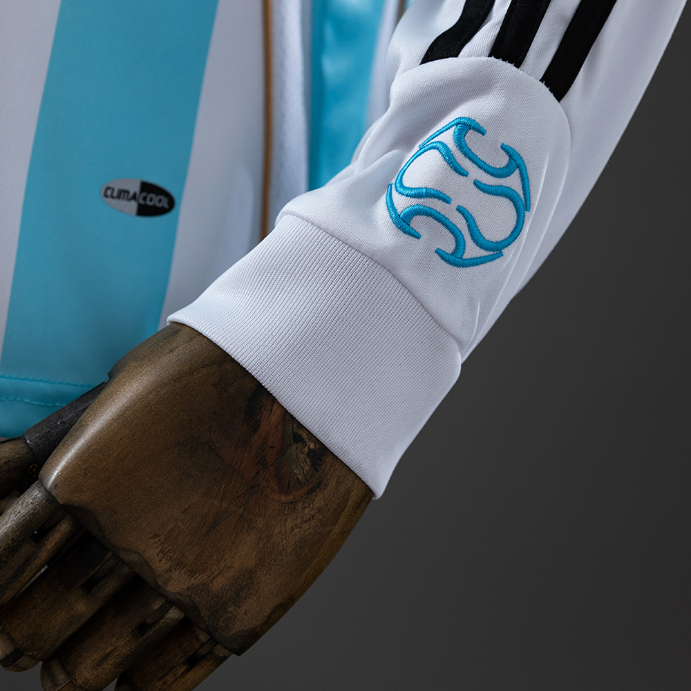 Argentina 2006/07 Home Long Sleeve Retro Jersey – Replica Football Soccer Shirt – S–XXL