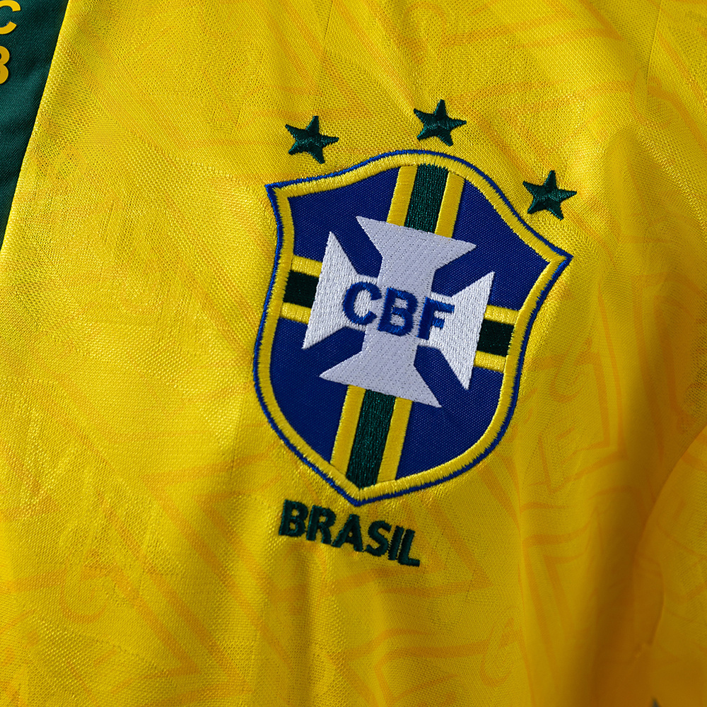 Brazil 1991/93 Home Retro Jersey – Replica Football Soccer Shirt – S–XXL