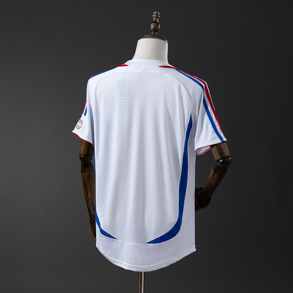 France 2006 Away Retro Jersey – Replica Football Soccer Shirt – S–XXL