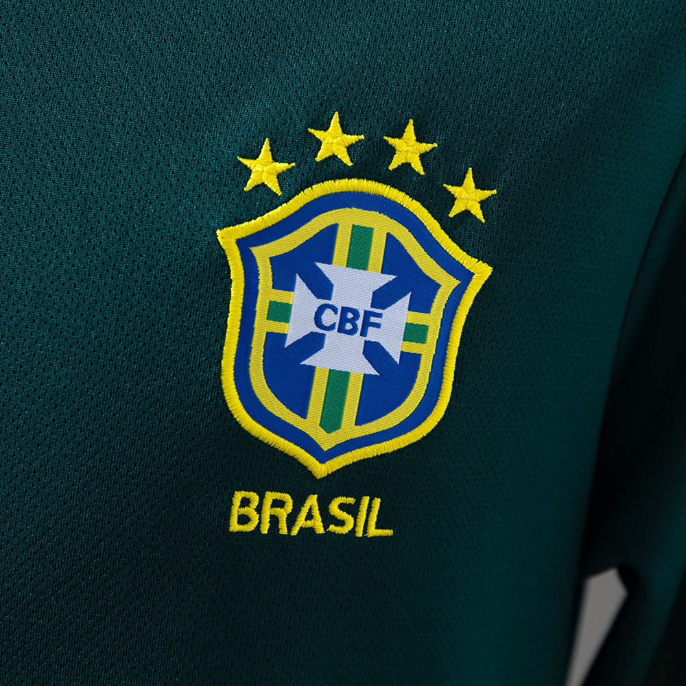 Brazil 1998 Goalkeeper Green Jersey – Replica Football Soccer Shirt – S–XXL