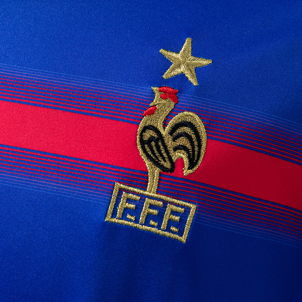 France 2004 Home Retro Jersey – Replica Football Soccer Shirt – S–XXL