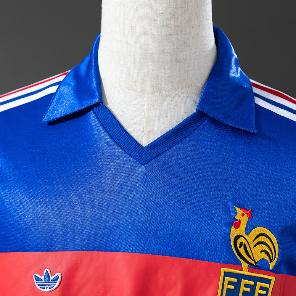 France 1984 Home Retro Jersey – Replica Football Soccer Shirt – S–XXL