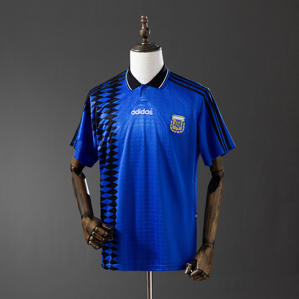 Argentina 1994 Away Retro Jersey – Replica Football Soccer Shirt – S–2XL