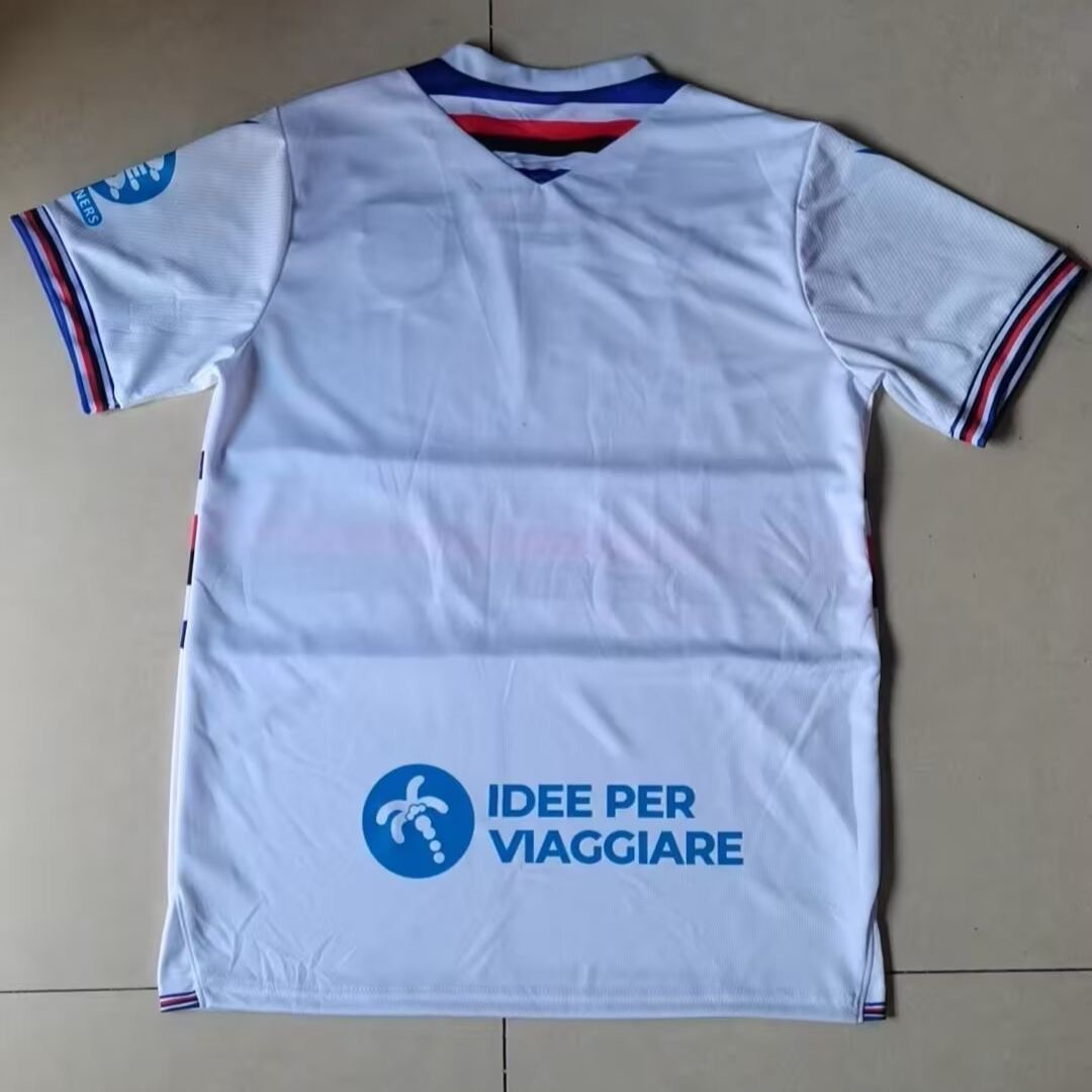 Sampdoria 2025/2026 Away Jersey – Replica Football Soccer Shirt – S–2XL