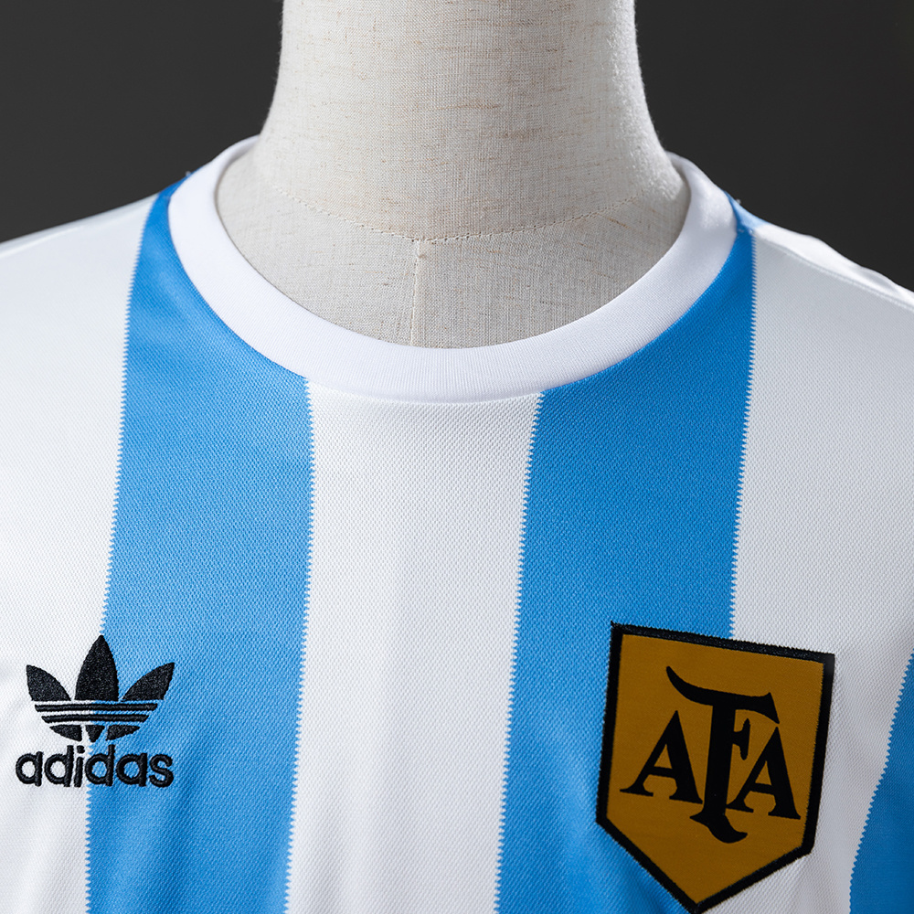Argentina 1978 Home Retro Jersey – Replica Football Soccer Shirt – S–XXL
